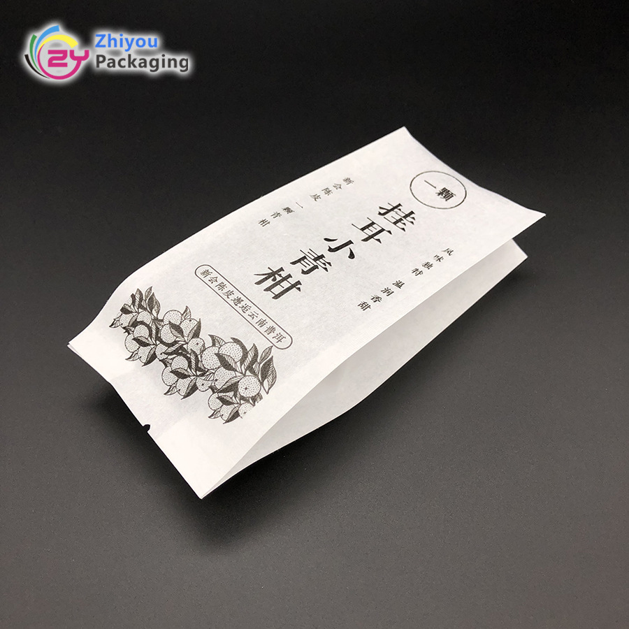 customized Tissue-paper Tea bags indigo plant Packaging bag Pu'er tea scented tea packing Inside the bag Four sides Organ bag