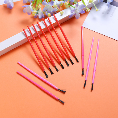 12.5cm Graffiti Brush Plastic Rod Nylon Brush DIY Color Painting Brush Gap Brush Watercolor Painting Brush