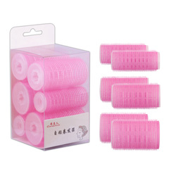 Manufacturer Supply Curling Iron Set Self-adhesive Curling Curlers DIY Curling Tool Plastic Magic Curl 6-Piece Set Wholesale