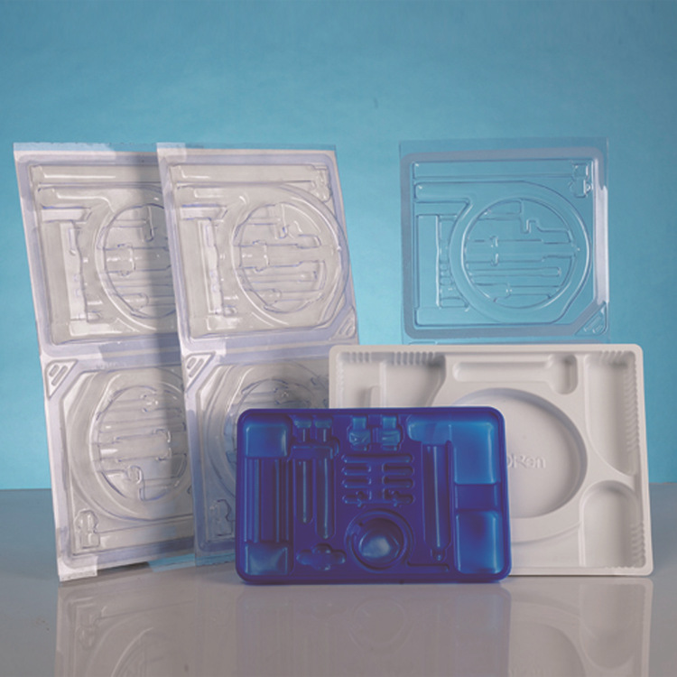 工厂批发蓝色透明医疗器械外包装用GAG卷材片材可定制GAG卷材片材