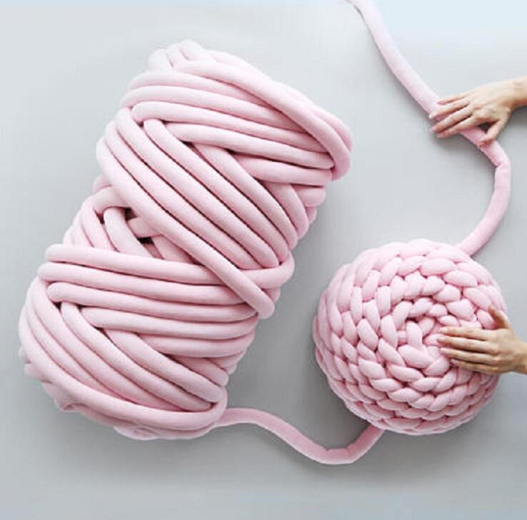 Розовый*250г*7S*1*хлопок полиэстер