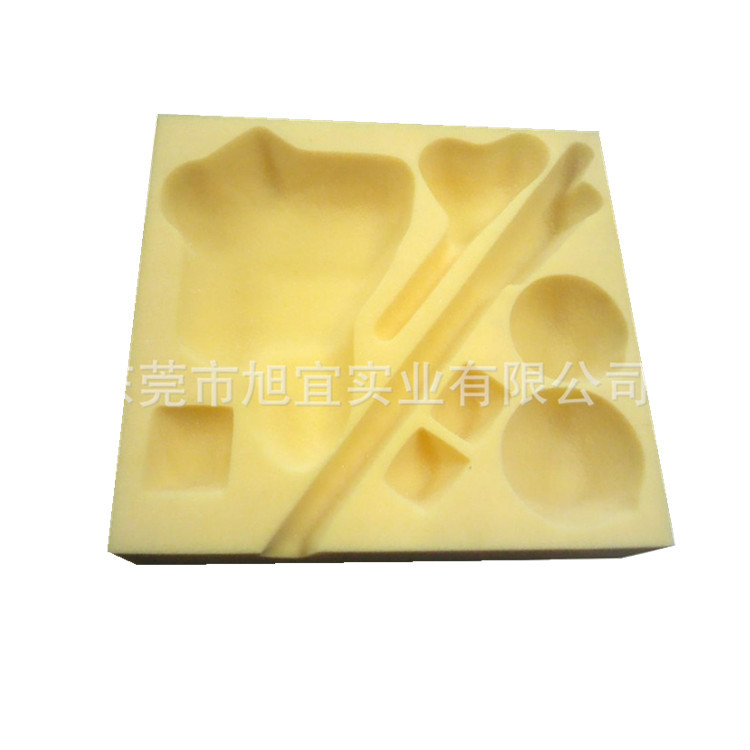 海绵冲型内衬 海绵包装内衬加硬型 高档成型内托