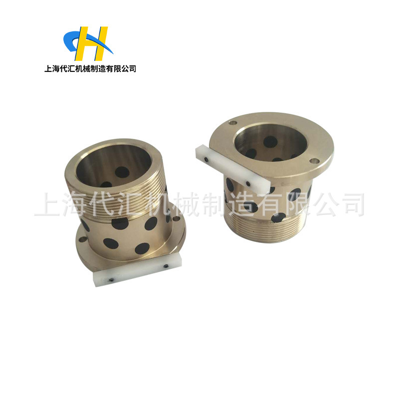 铜套铜件数控车加工铝合金配件加工定做石墨铜套来图机械加工定制