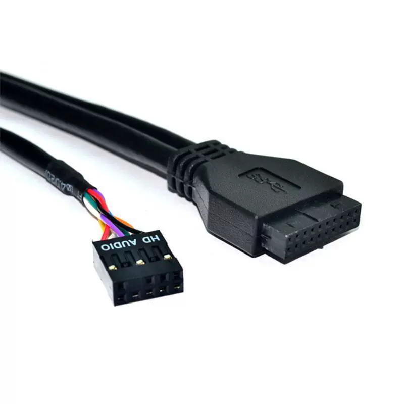 USB3.0 мягкий диск аудио передняя панель 3.5-дюймовый 19pin на USB3.0 панель HD-AUDIO панель
