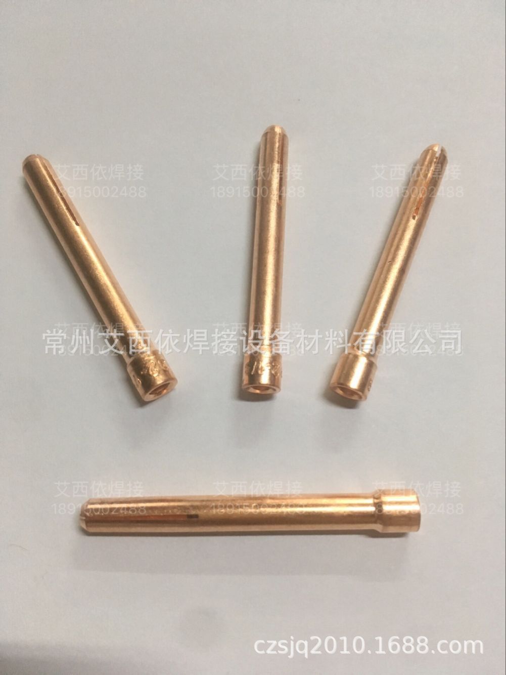 WP-18氩弧焊钨极夹钨针夹头氩弧焊夹头焊针铜夹头WP-18 4.0夹头