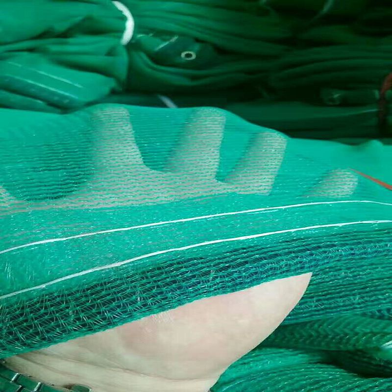 建筑安全网生产厂家供应锁边带扣眼安全网 绿色阻燃安全网