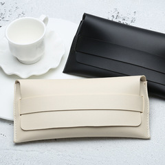 大款PPC復古眼鏡軟包 簡約時尚卡帶式太陽鏡盒 墨鏡鏡盒子皮套