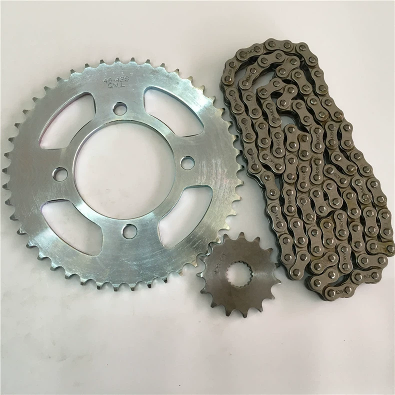 Мотоцикл GZ125HS Американский принц набор размер цепи зуб Звездочка зубная пластина цепь Мотоцикл принц