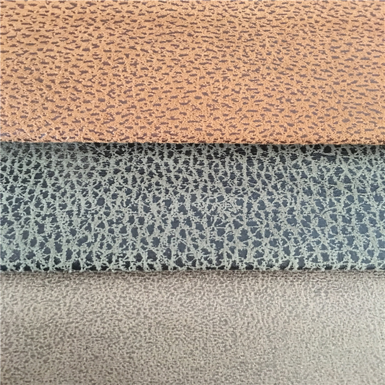 经编复合面料 沙发面料 烫金复合沙发绒布 仿pu 出口沙发面料