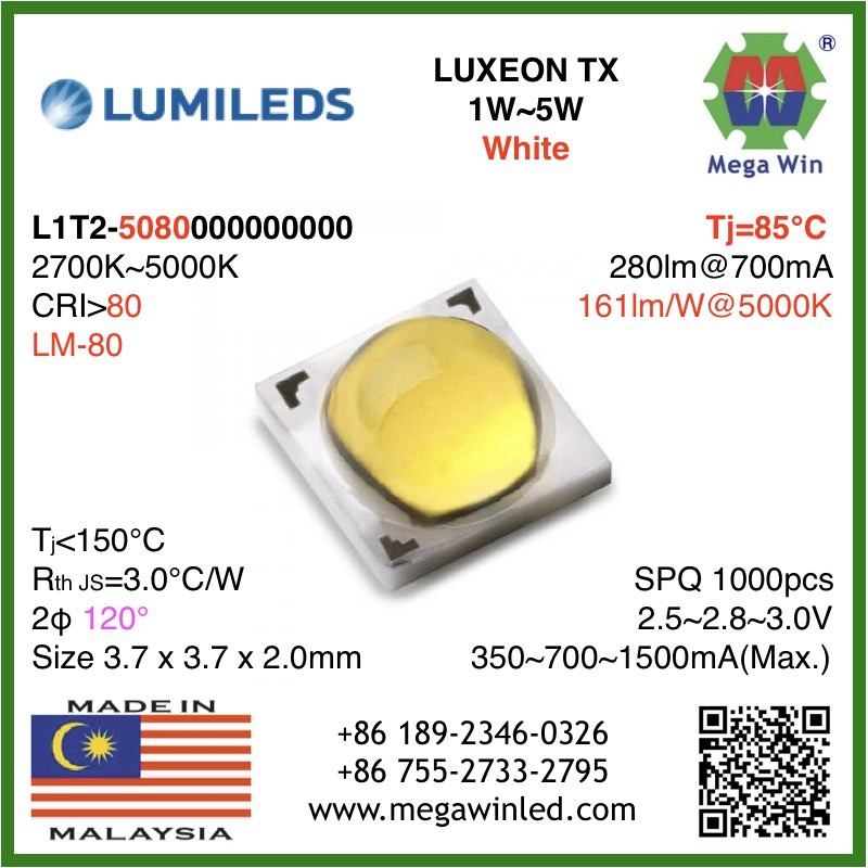 L1T2-3080000000000 LUXEON TXϵдLED 1W5W