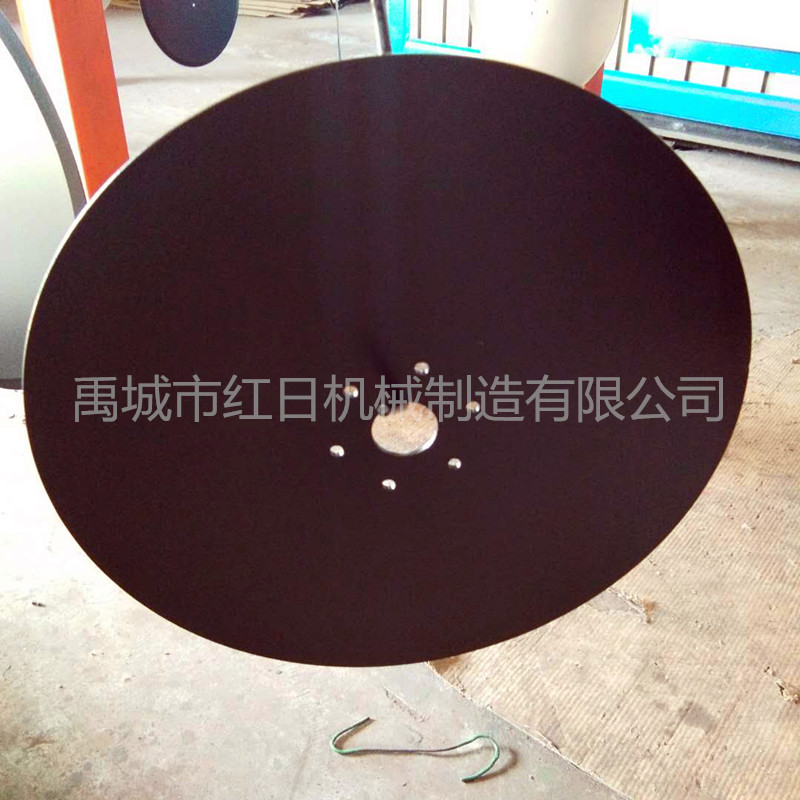  圆盘耙片生产厂家   380直径平盘耙片   免耕播种机波纹耙片