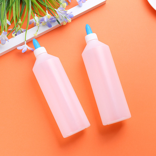 500ml颜料空瓶 丙烯颜料瓶 水粉颜料瓶 尖嘴瓶 空瓶 塑料空瓶颜料
