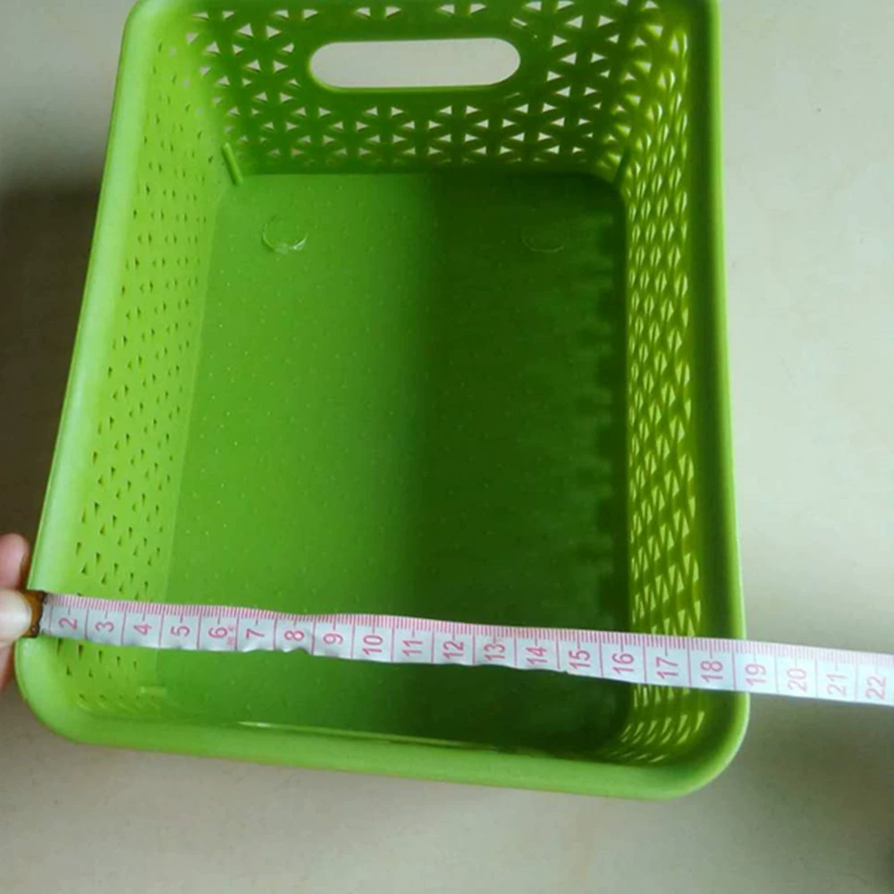 Covered hollow plastic storage box for underwear and socks storage box
