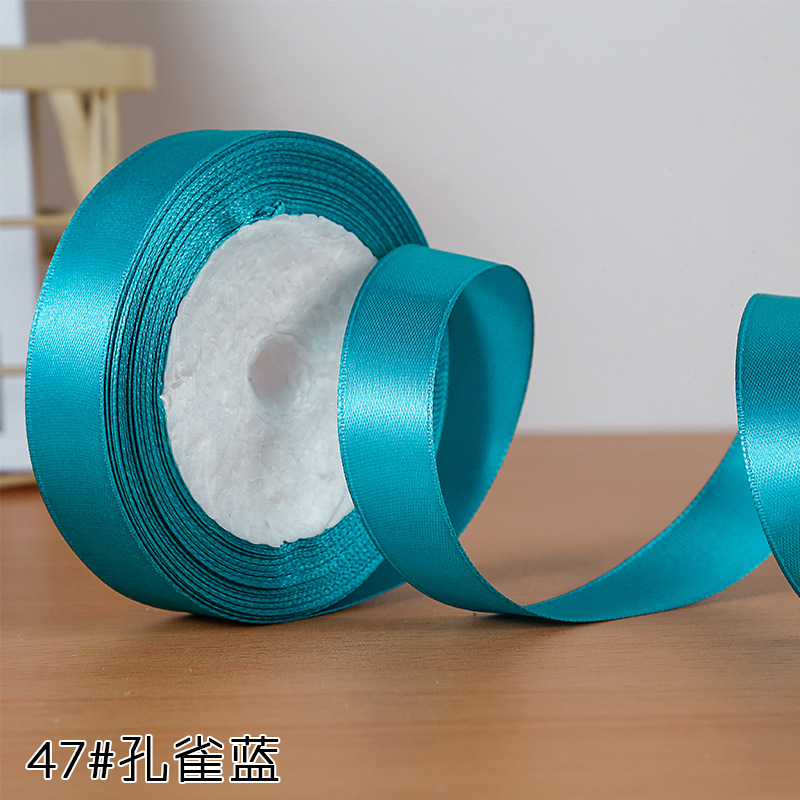 Fábrica al por mayor 2cm cinta hecha a mano cinta de poliéster caja de regalo cinta floral cinta para hornear cinta decorativa