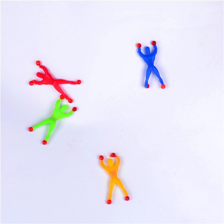 爬墙蜘蛛人 粘性爬墙人 爬壁人 淘宝地摊热卖创意礼品玩具益智