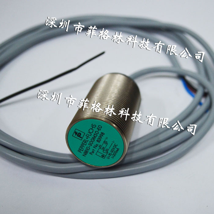 【实物拍照】NBB10-30GM50-E0 德国倍加福P+F 电感式接近开关