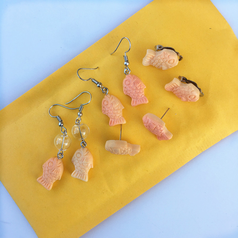 Novelty Geometric Plastic Resin Earrings display picture 4