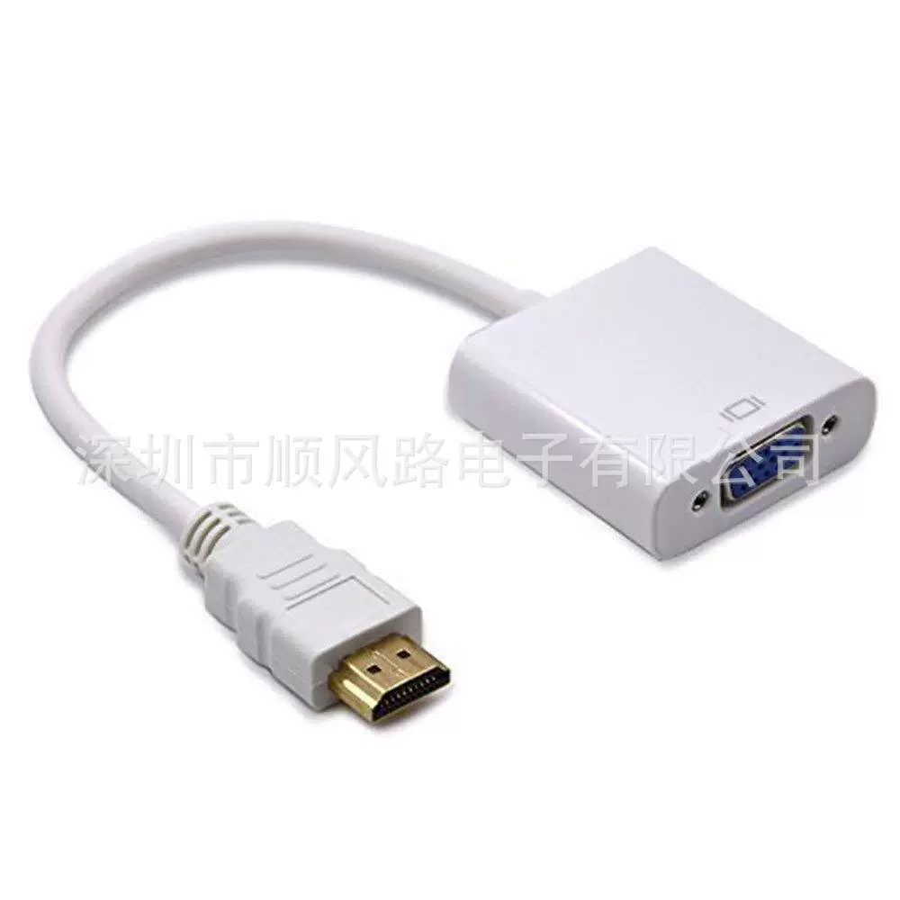 Свободный шелковый принт HDMI на VGA с аудио питание высокого разрешения видео соединение HDMI на VGA поворотная проводка