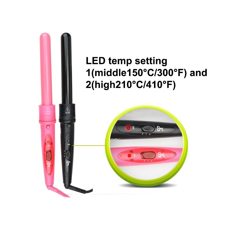 5合1换管卷发棒 电气石陶瓷速热五合一5p卷发器