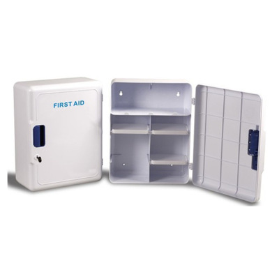 公司工厂所豪华挂墙分隔塑料急救箱 公共场所挂墙医药箱急救箱|ms