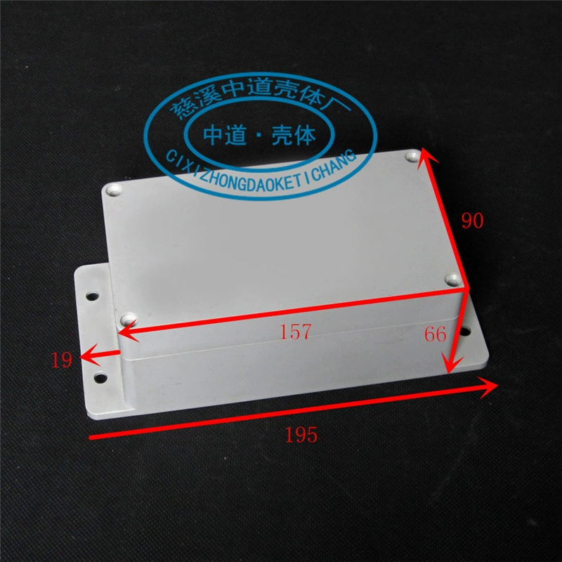 Пластиковая водонепроницаемая коробка, корпус блока питания с прозрачной крышкой, распределительная коробка для инструментов, цифровой корпус 158*90*65 с ушками