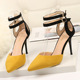 The 289-11 Europe and the United States the new 2019 summer lady high heel sandals to take sexy cat with women's shoes wholesale