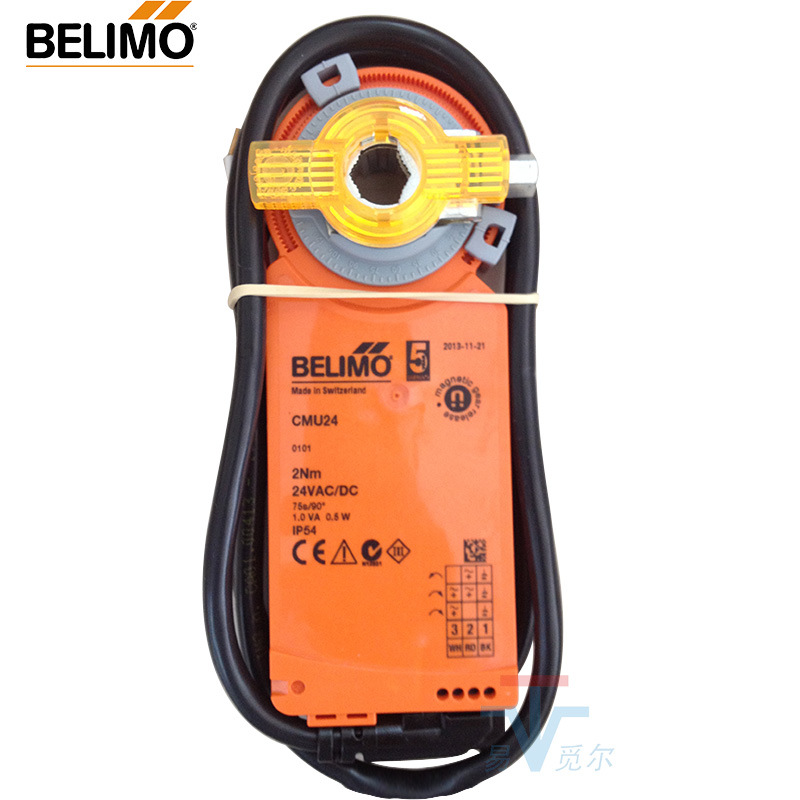 搏力谋belimo 电动风阀执行器 CM24 CMU24 24V开关型风门驱动器
