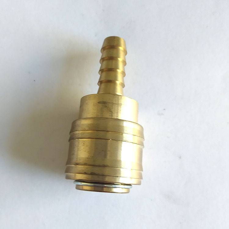 BSP ,G 螺纹，黄铜内丝1/2德式速接头 ，