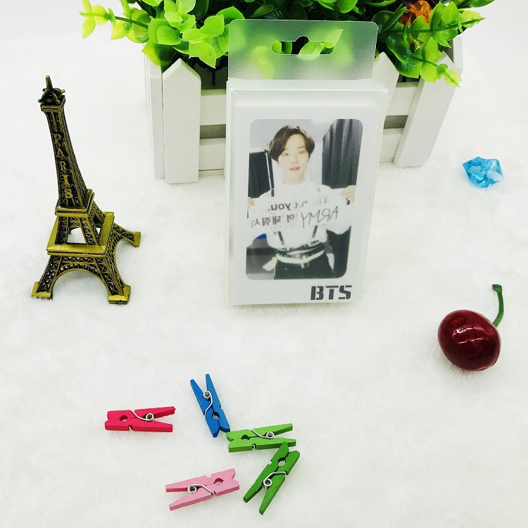 BTS 新专辑LOMO卡 防弹少年团小卡写真照片