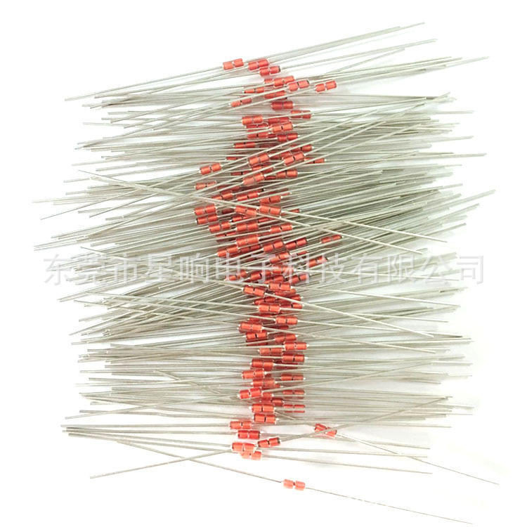 轴向玻璃封装 NTC热敏电阻 MF58型 NTC热敏电阻 10K 5%3950