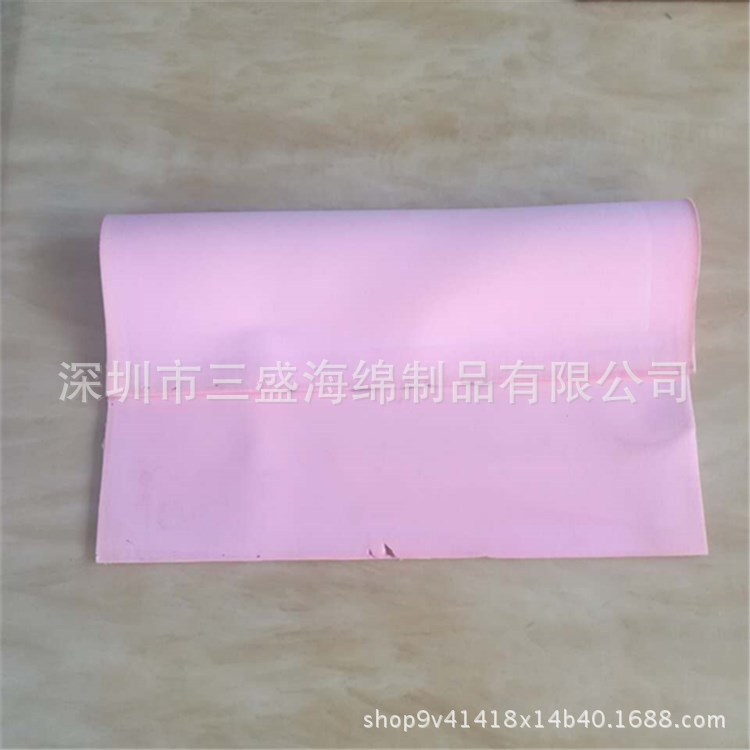 厂家供应 亲水性非乳胶吸水海绵片材 化妆乳胶片材360*280*2