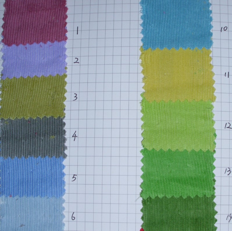 MB4279供应16坑灯芯绒布适用服装鞋材