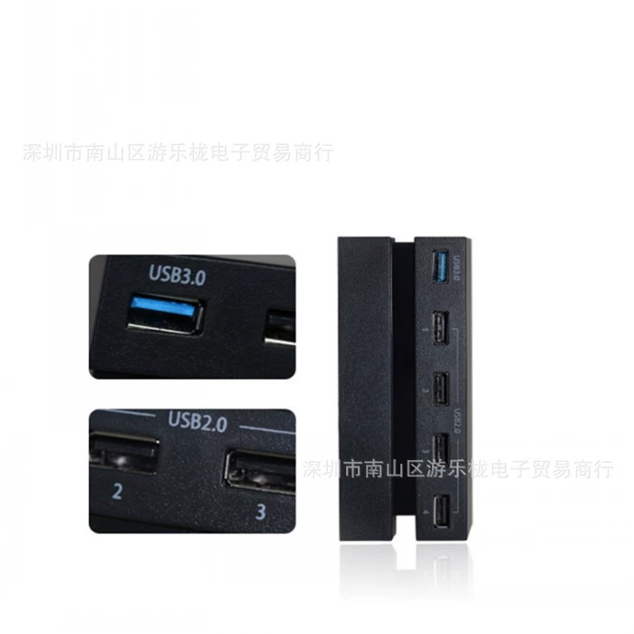 Переходник PS4 HUB 2 в 5, конвертер PS4 USB, конвертер HUB USB для PS4