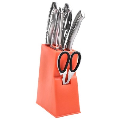 厨房刀具套装不锈钢家用刀具八件套厨用礼品套刀阳江厂家批发|ru