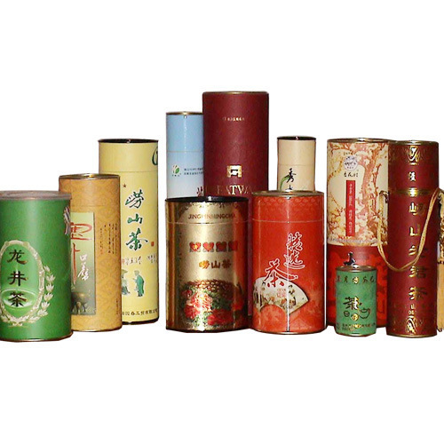 通用精油包装纸罐 空白纸罐 牛皮纸纸筒 茶叶纸罐 可订做