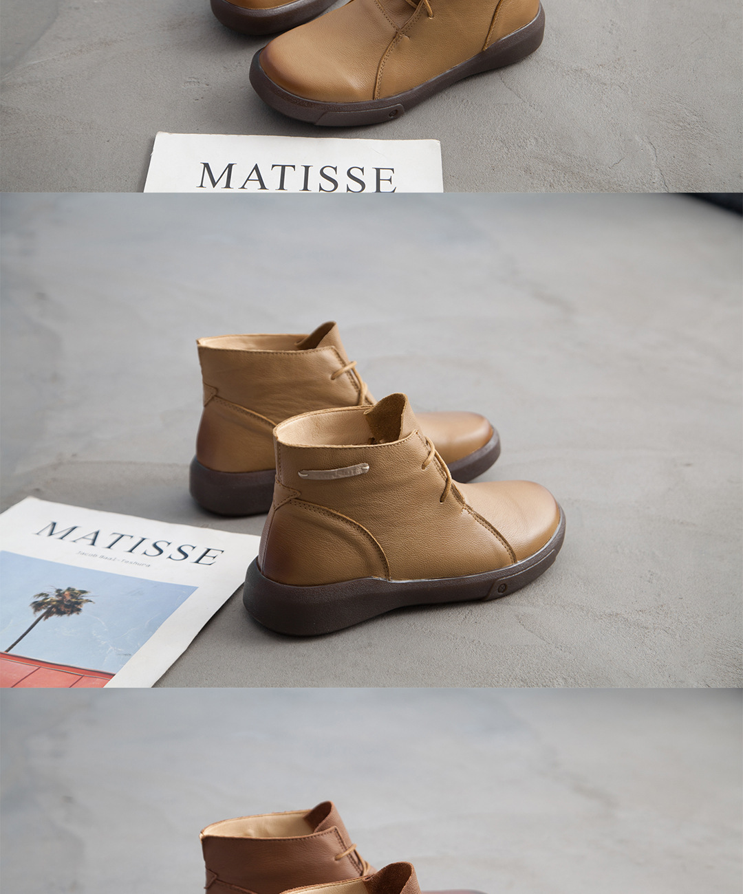 Bottes femme en En cuir - Ref 3355207 Image 40