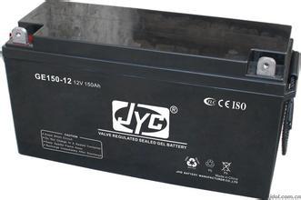现货供应金悦城JYC蓄电池GE24-12 JYC胶体蓄电池12V24AH全新