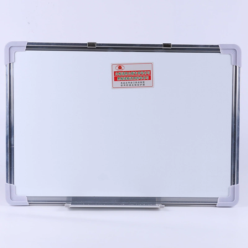 Double-sided magnetic plastic writing board