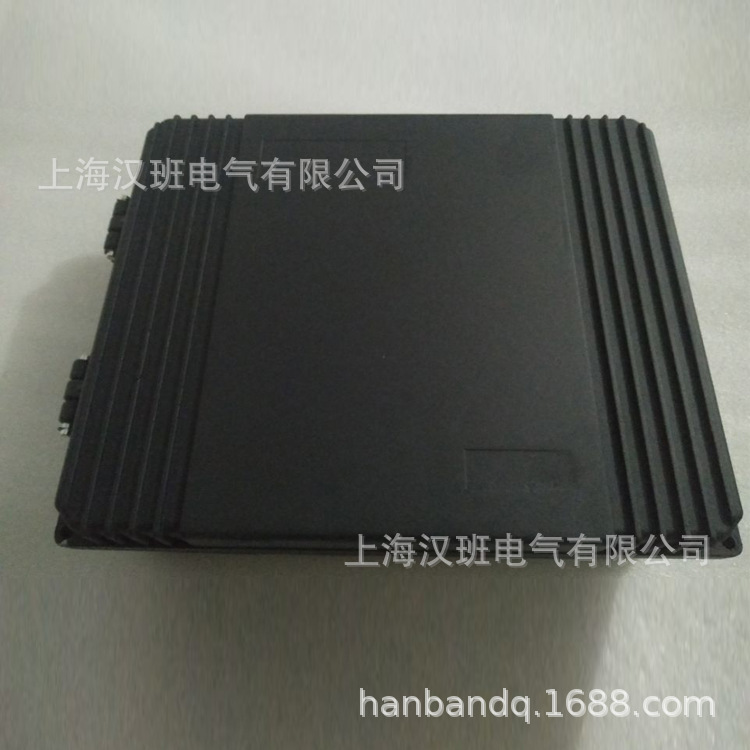 黑色铸铝防水接线盒360*290*110mm金属铝合金电源盒翻盖合页箱