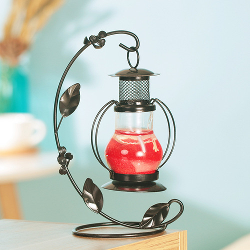 Creative Allah magic lamp candle holder colorful candle metal ornaments home decoration cerium crafts table decoration living room