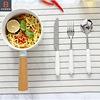 Cute set stainless steel home use, tableware, 3 piece set