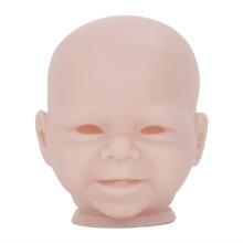 外贸出口仿真婴儿娃娃软搪胶塑胶模型厂家订做重生娃娃白坯模具