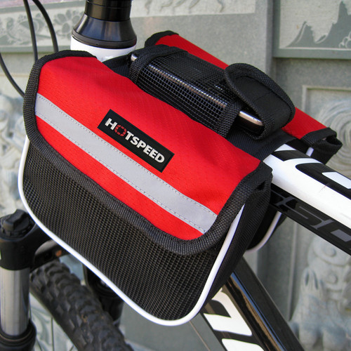 Outdoor sports riding bag, bicycle bar bag, mountain bike saddle bag, road beam bag, bicycle upper tube bag