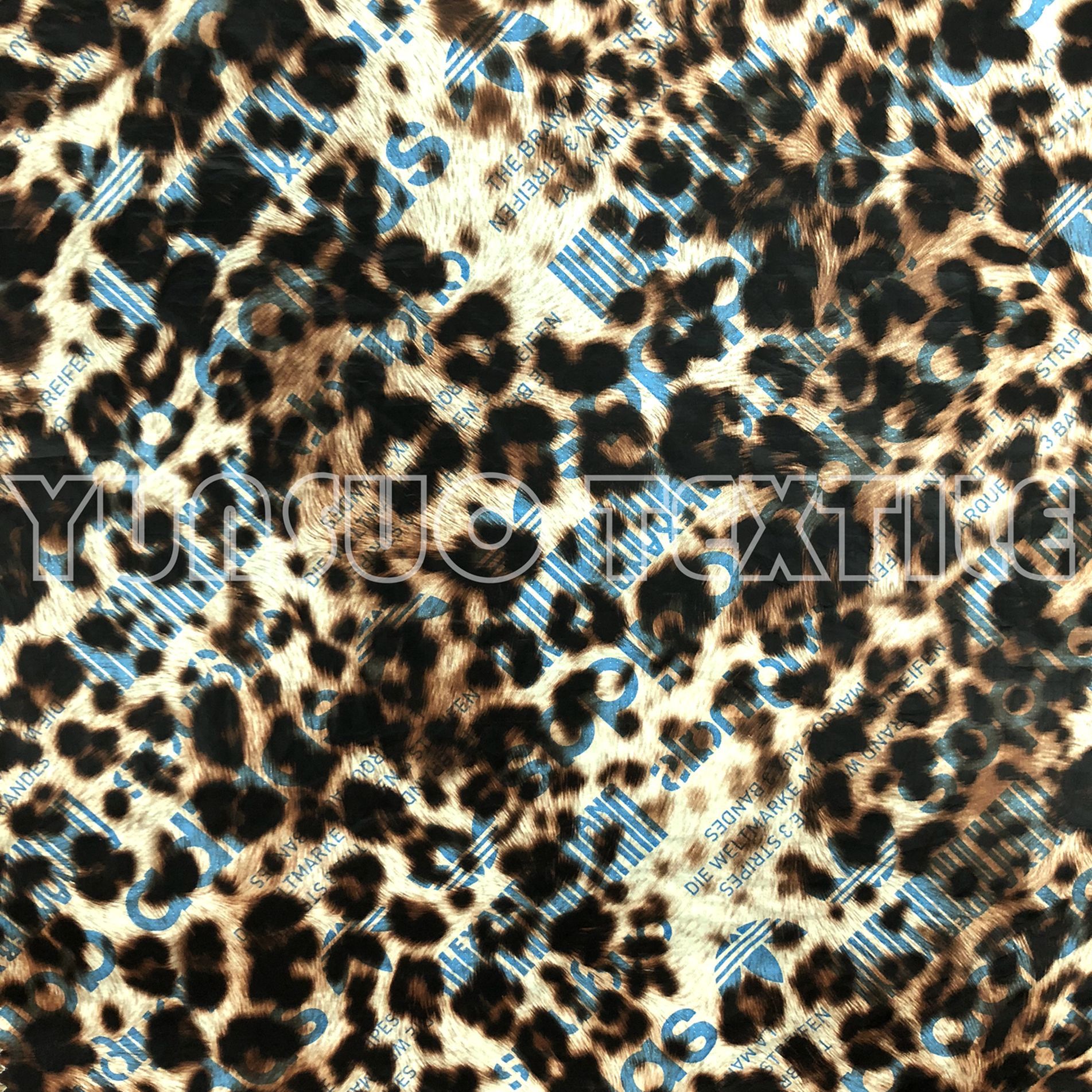 豹纹PU 新款上市 欧洲环保