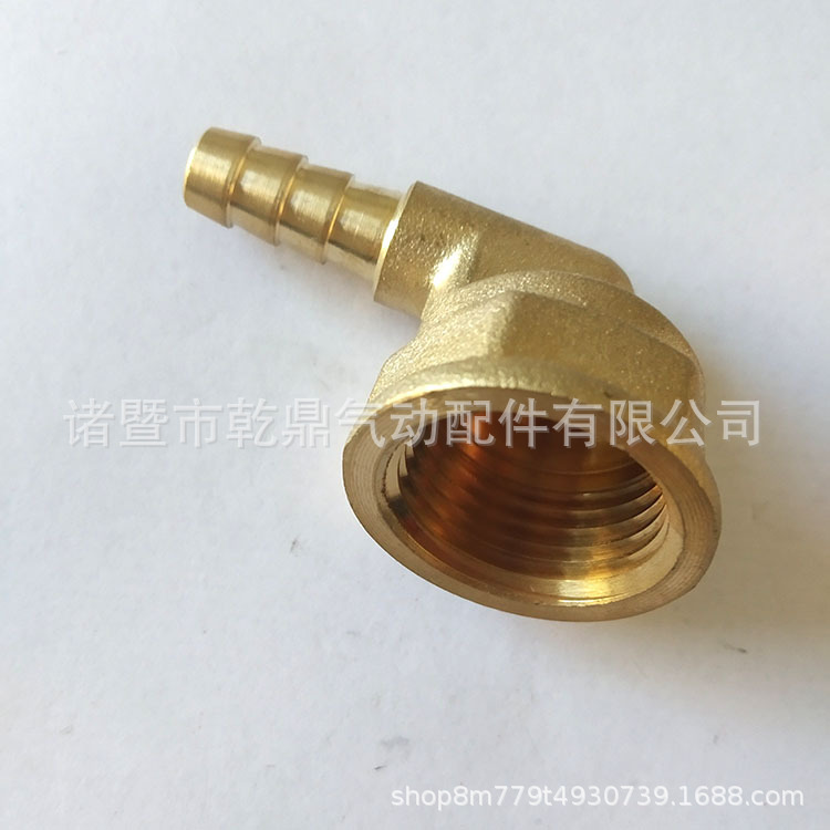 乾鼎高质量百分百纯铜 90度宝塔弯头 可镀锌镀铬镀镍