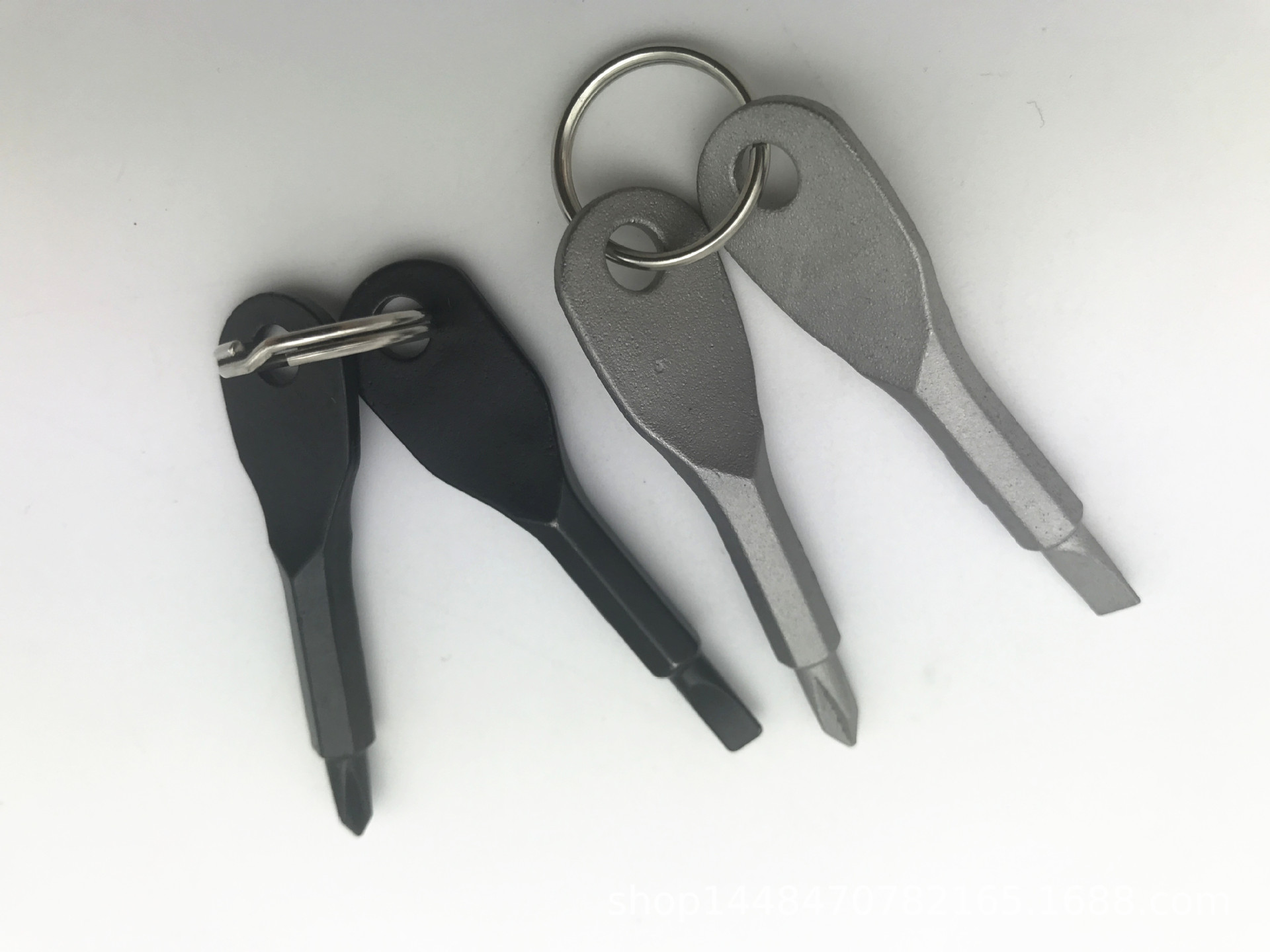 户外随身多功能工具一字十字螺丝刀起子 螺丝批头 螺丝刀钥匙扣