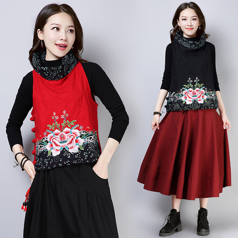 Gilet femme en Coton et lin - Ref 3317699 Image 1