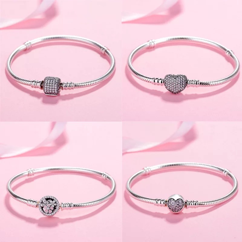 925 Sterling Silver Yi Gu Basics Bracelet Bracelet Yi Gu chain Round Bracelet DIY Loose bead bead Jewelry