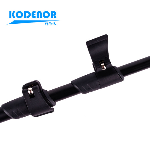 Codno Outdoor Warrior 6 Series Aluminum Alloy Alpenstock Straight Handle Folding External Lock Telescopic Lightweight Walking Cane