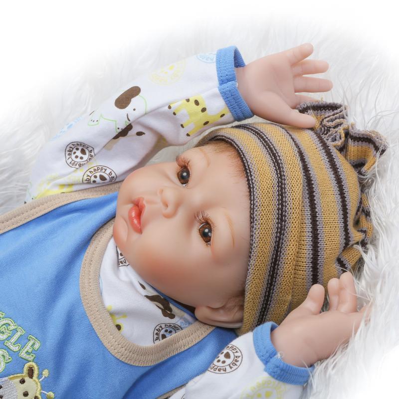 NPK simulación bebé muñeca suave pegamento juego casa padre-hijo educación temprana juguete compañero muñeca